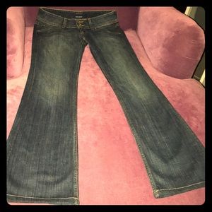 Navy Blue Hudson bootcut jeans